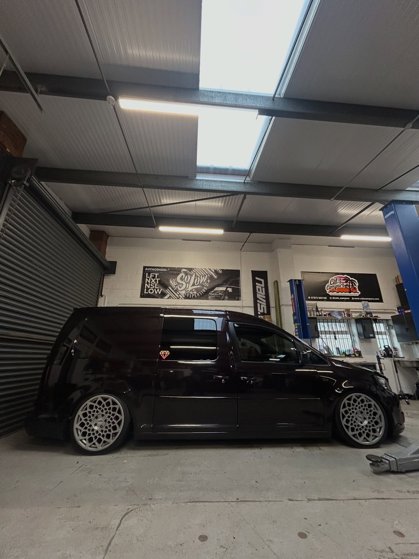 Award-winning VW T6 build with coilovers and alloys